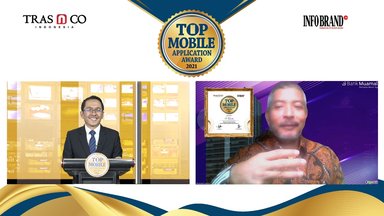 Jadi Solusi Dalam Bertransaksi Secara Digital, Bank Muamalat Din Sabet Penghargaan Top Mobile Application Award 2021