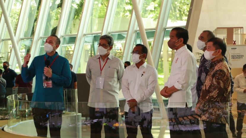 Presiden Jokowi Tinjau Penerapan Smart City dan Green Building di BSD City