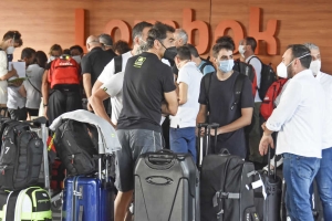 Bandara Internasional Lombok Layani Kedatangan Peserta Tes Pramusim MotoGP 2022