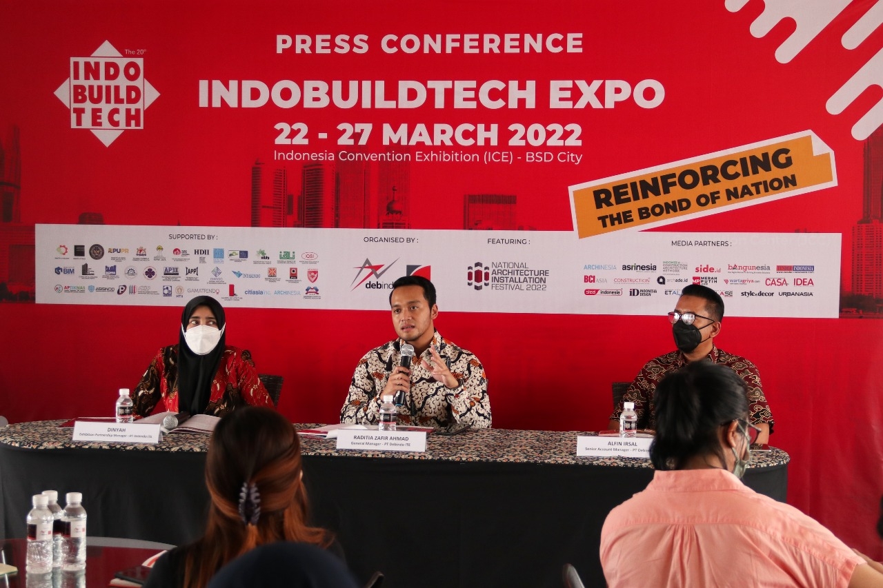 Dorong Percepatan Ekonomi Nasional, IndoBuildTech EXPO Kembali Digelar