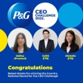 P&G Indonesia Kirim 3 Talenta untuk Ajang CEO Challenge di Tingkat Regional