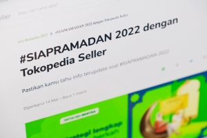 Sambut Ramadhan 2022 : Intip Tren Jual Beli Online di Tokopedia