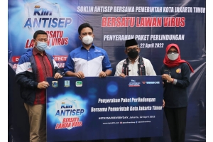 SoKlin Antisep Gandeng Pemkot Jakarta Timur Bersatu Lawan Virus