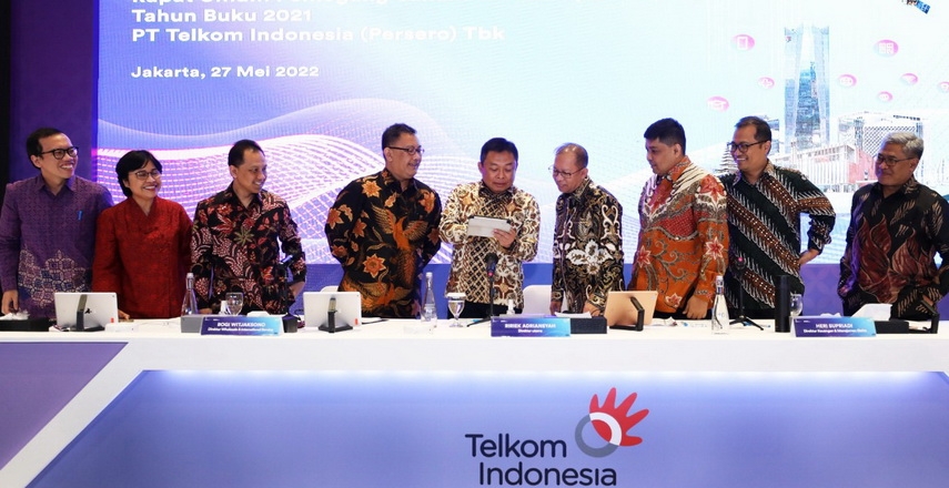 Telkom Solid Bagikan Dividen Rp14,86 Triliun