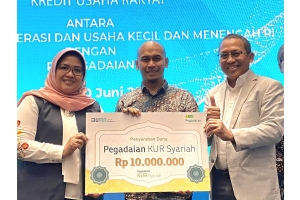 Pegadaian Launching KUR Syariah Super Mikro