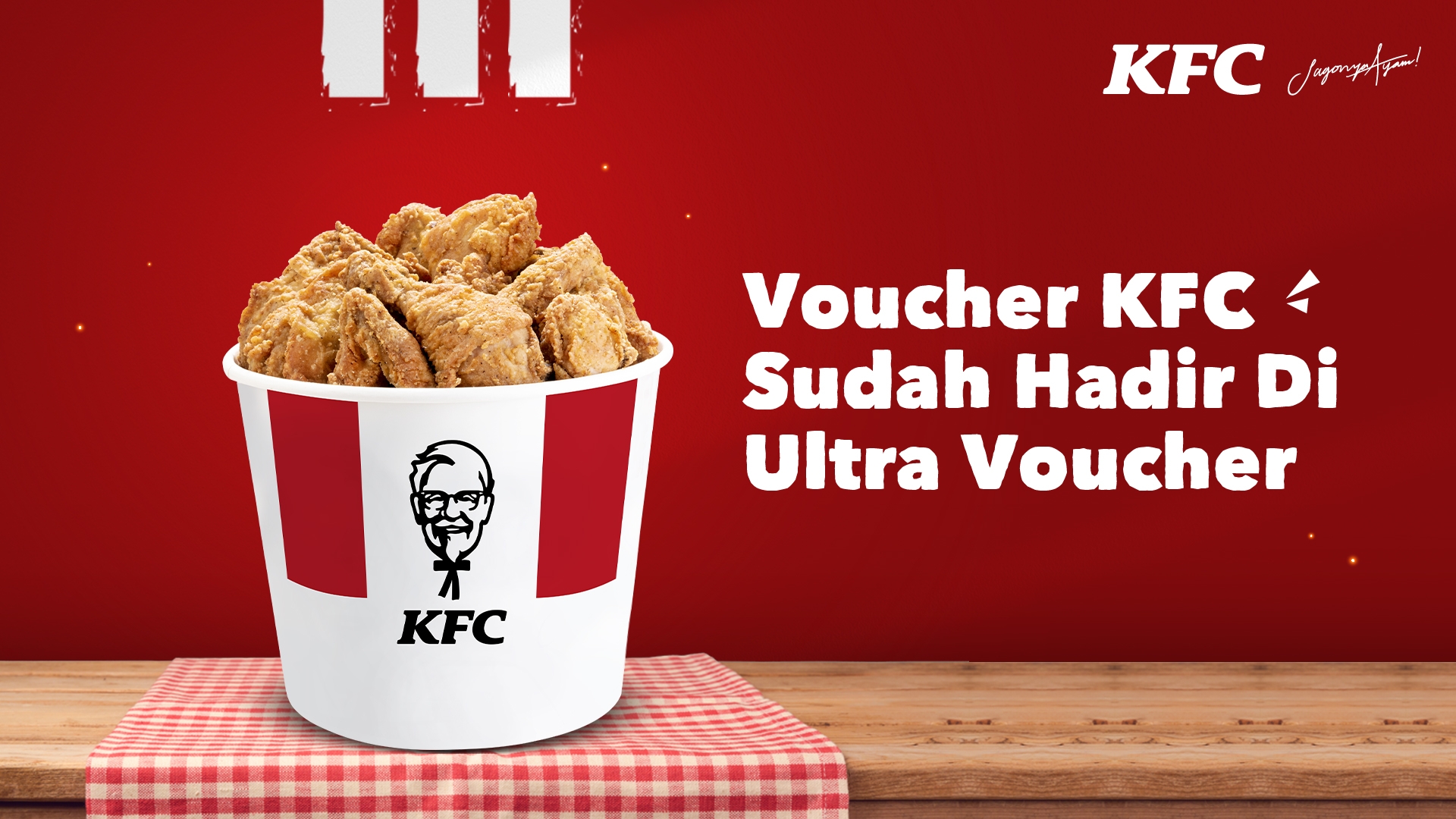 Beli KFC Lebih Mudah dab Murah Menggunakan Ultra Voucher