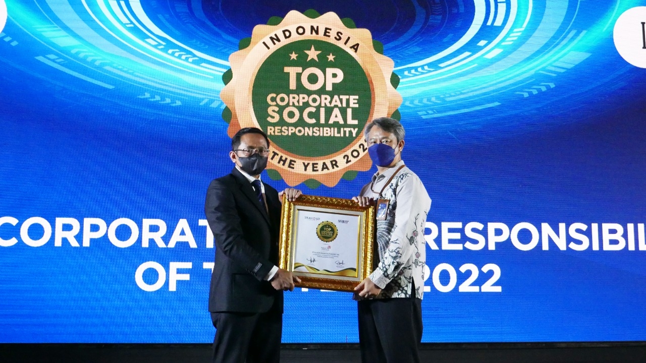 Fokus 4 Pilar, PT Telkom Sabet Penghargaan Top CSR of The Year 2022