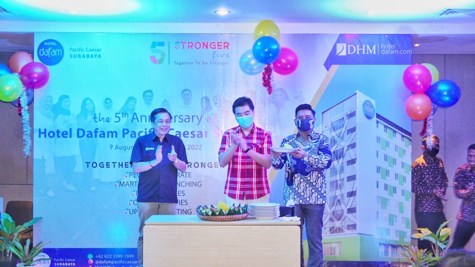 Anniversary ke-5, Hotel Dafam Pacific Caesar Surabaya Launching “Smart Hotel”