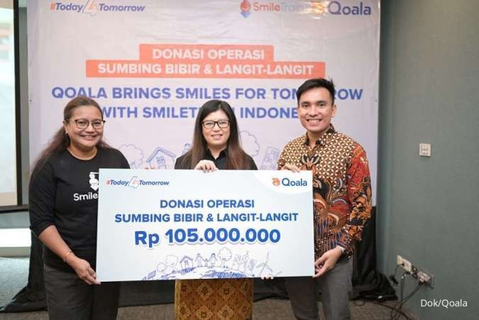 Qoala Wujudkan Operasi Sumbing Bibir dan Langit-Langit bersama Smile Train Indonesia