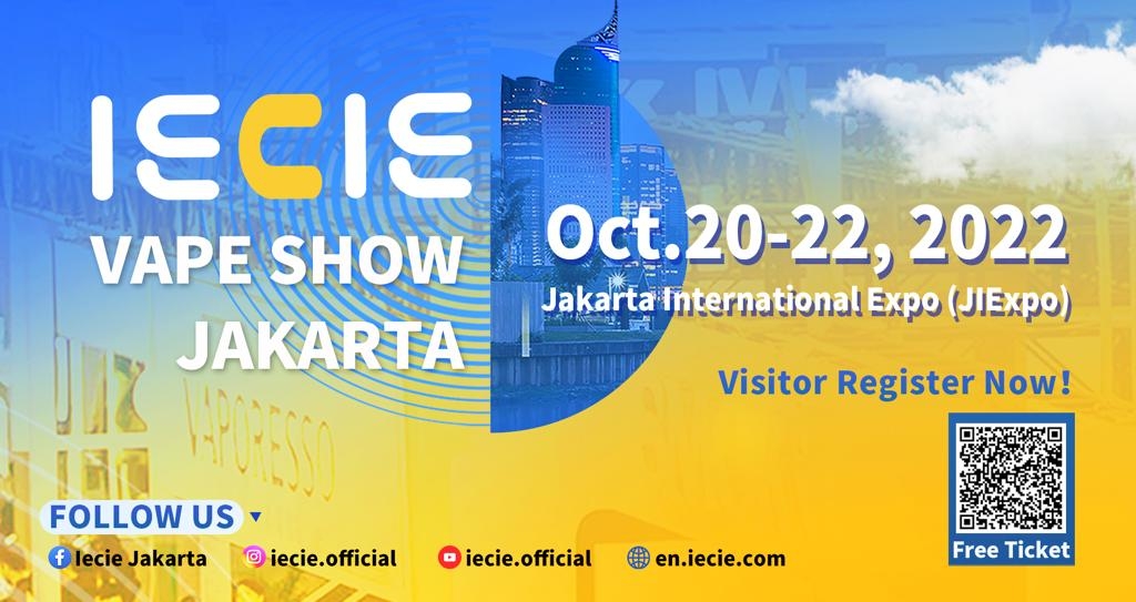 Lebih Dari 300 Merek akan Berpartisipasi di Pameran “IECIE Jakarta Vape Show”