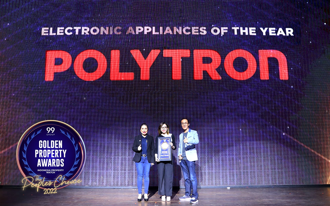 POLYTRON Raih Penghargaan Bergengsi “Electronic Appliances of the Year 2022”