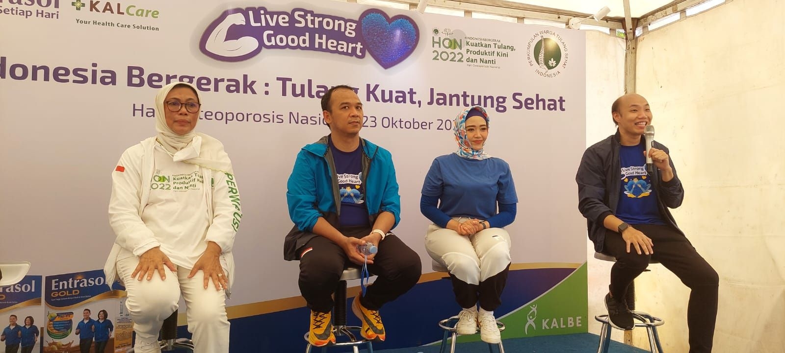 ENTRASOL Gandeng PERWATUSI Ajak Indonesia Bergerak Agar Tulang Kuat & Jantung Sehat