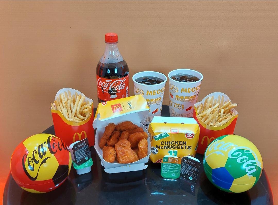 McDonald’s Indonesia Ramaikan Keseruan FIFA World Cup Qatar 2022 dengan Menghadirkan Program & Menu Baru