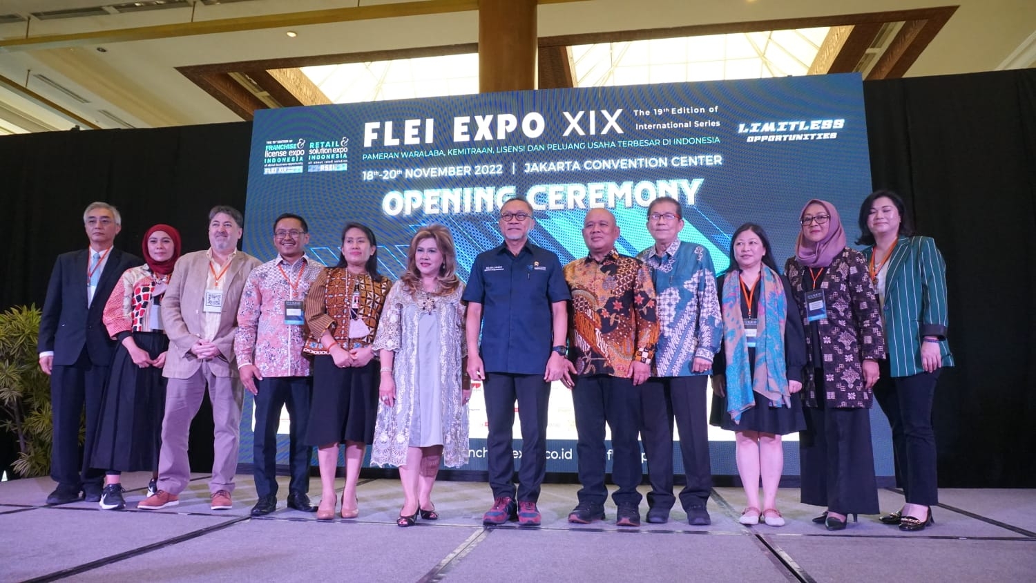 Mendag Zulhas Sebut FLEI EXPO XIX 2022 Dukung Waralaba Lokal Go Internasional