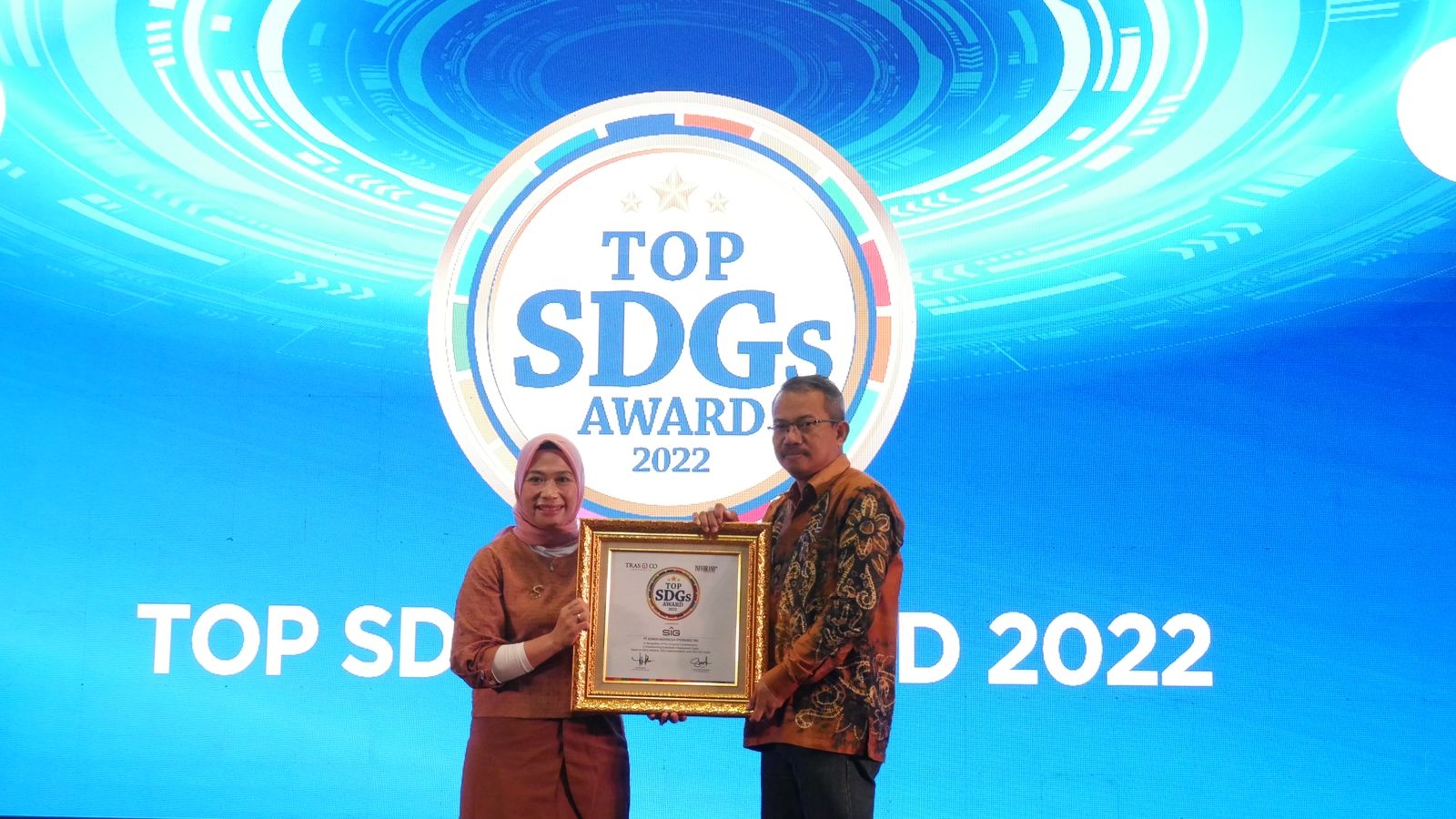 Komitmen Jalankan Konservasi Lingkungan, Semen Indonesia Raih Penghargaan TOP SDGs Award 2022