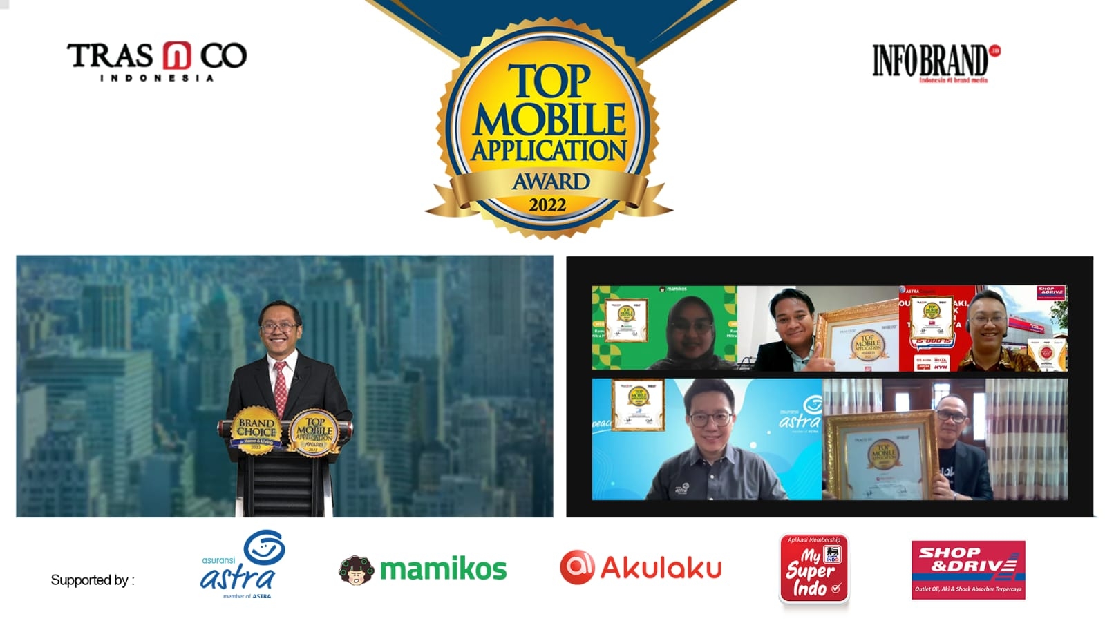 INFOBRAND.ID Anugerahkan Top Mobile Application Award 2022