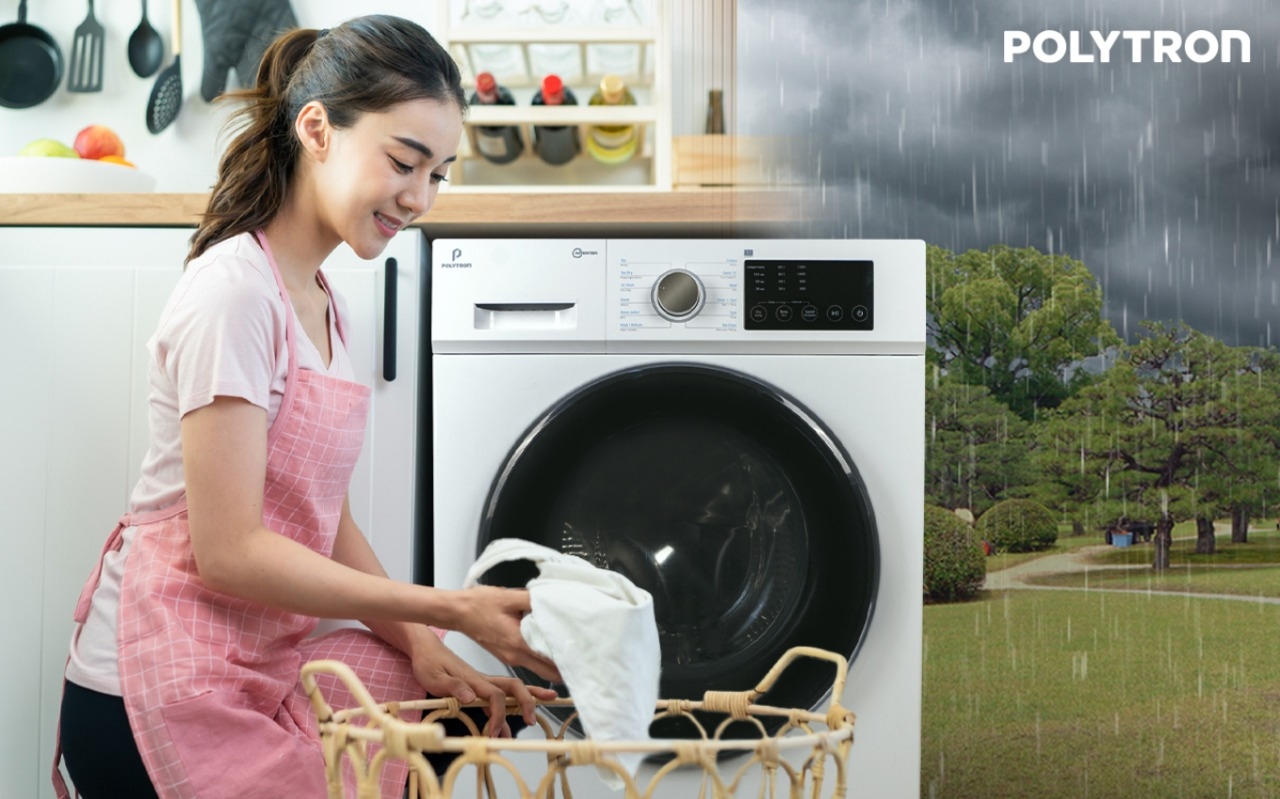 Musim Hujan Tak Perlu Khawatir dengan Wonderwash Washer Dryer