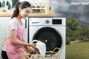 Musim Hujan Tak Perlu Khawatir dengan Wonderwash Washer Dryer
