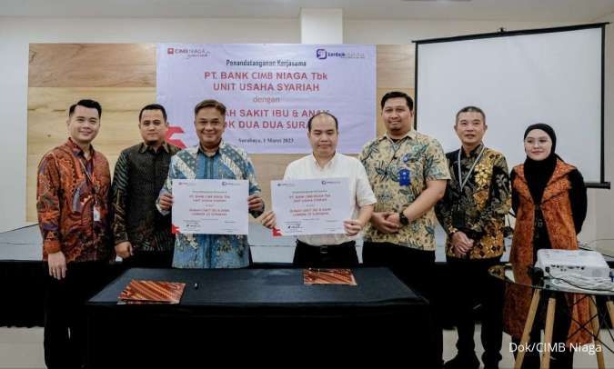 CIMB Niaga Syariah Jalin Sinergi dengan RSIA Lombok Dua Dua Surabaya