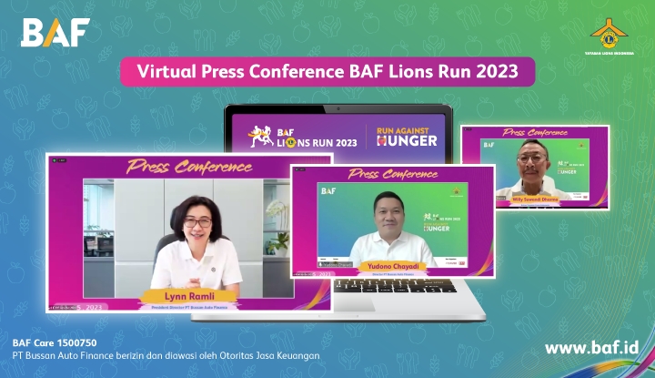 BAF LIONS RUN Ke 5 Tahun 2023 Angkat Tema Run Against Hunger
