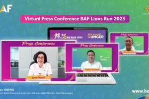BAF LIONS RUN Ke 5 Tahun 2023 Angkat Tema Run Against Hunger
