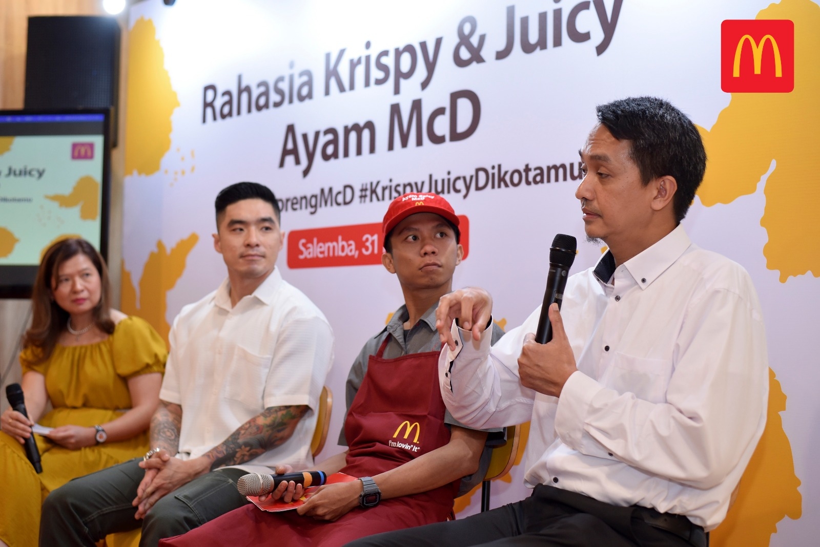 McDonald's Adakan Open Kitchen, Ungkap Rahasia Ayam Krispi dan Juicy