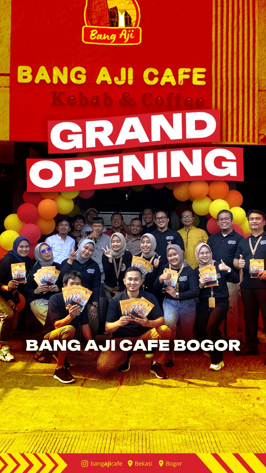 Bang Aji Café Kini Hadir di Bogor, Usung Konsep Instagramable