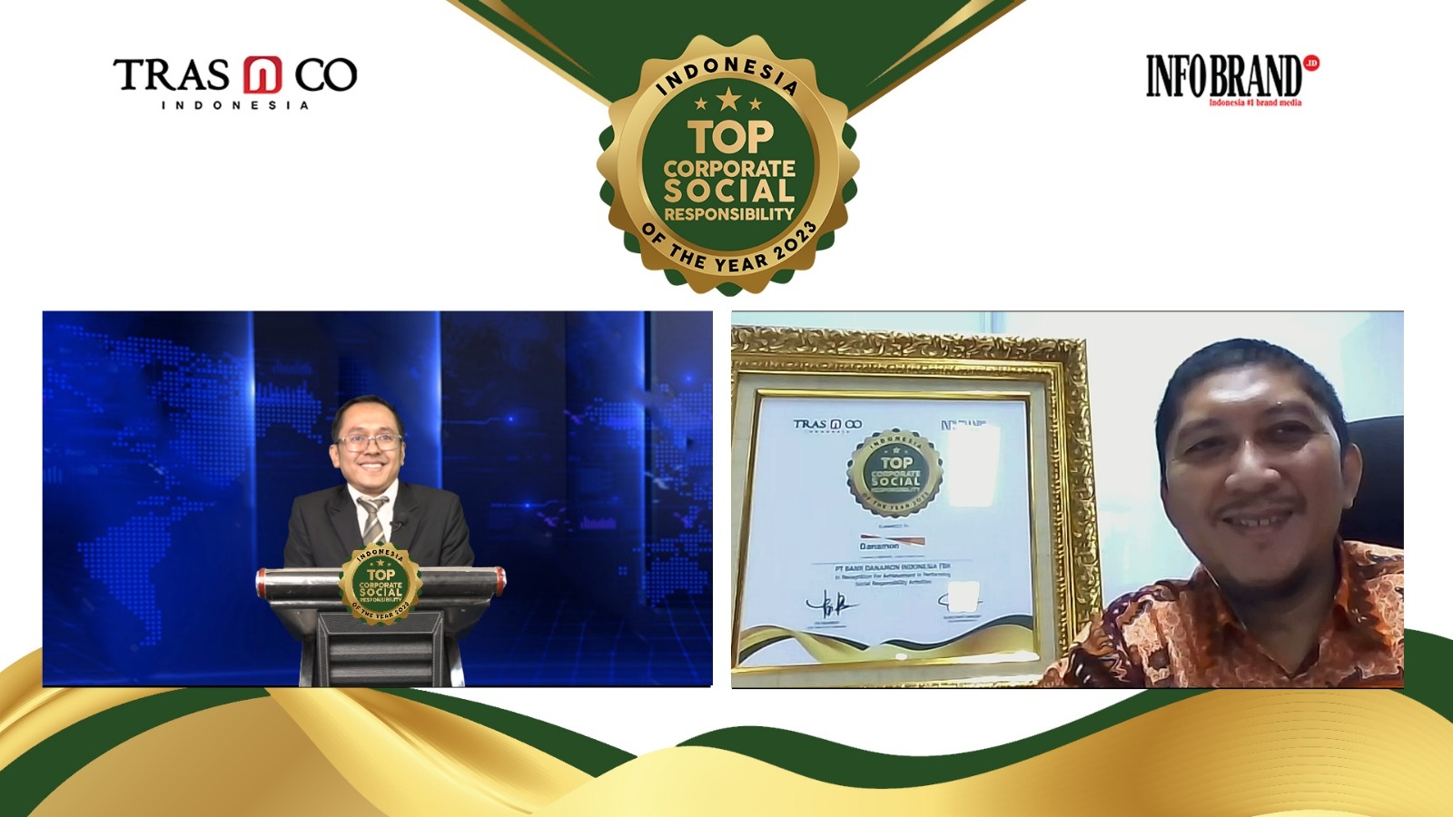Jalankan Program CSR 3 Pilar Utama, Bank Danamon Raih Penghargaan TOP CSR 2023