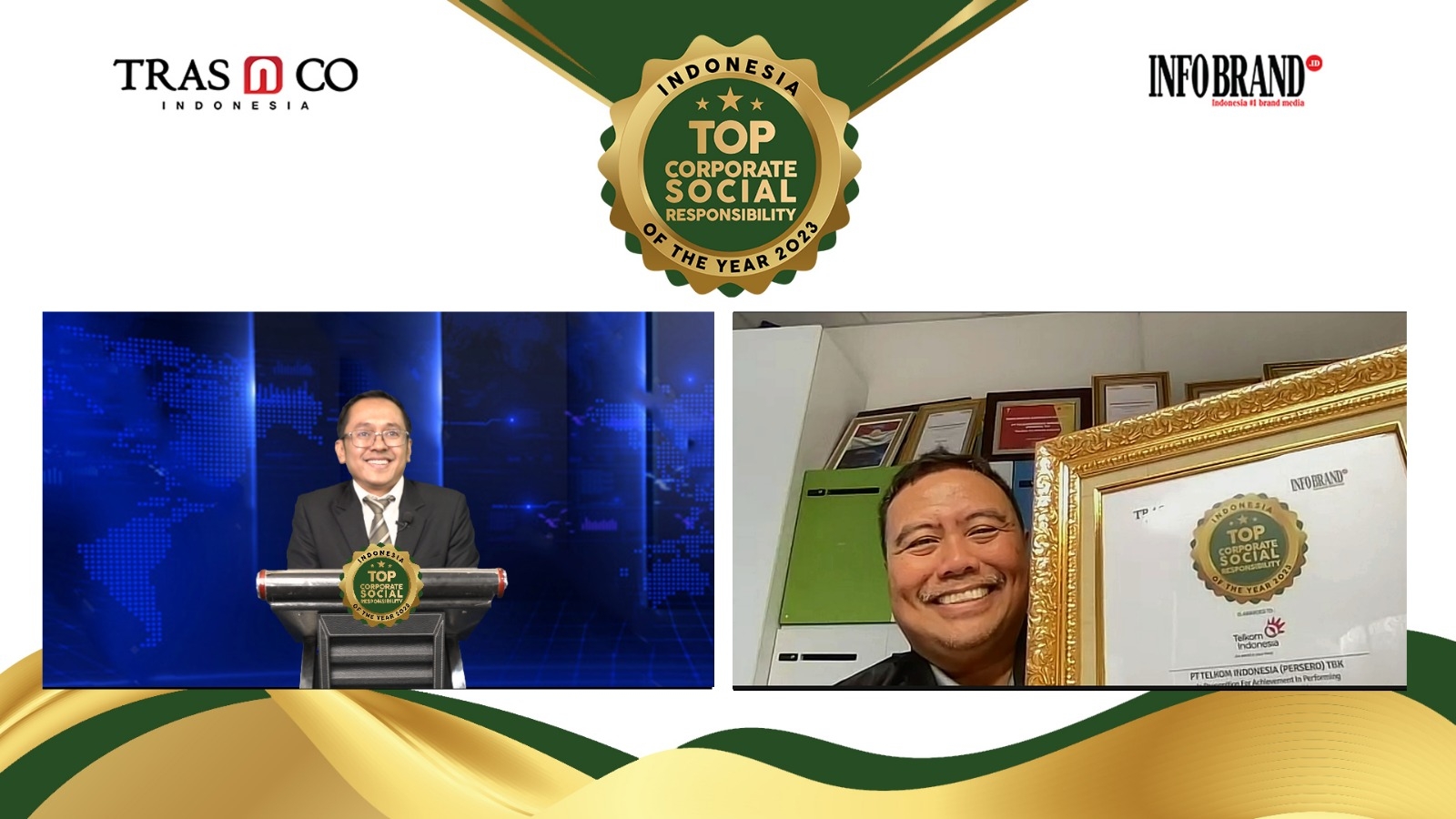 Raih TOP CSR Awards 2023, Telkom Indonesia Fokus di Bidang Digitalisasi