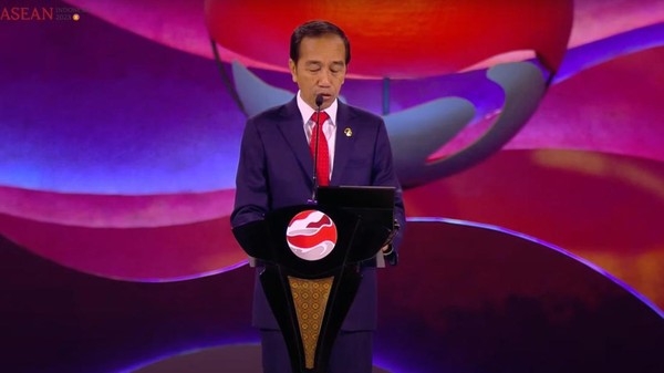Dengan Bismillah, Presiden Jokowi Resmi Buka KTT ke-43 ASEAN