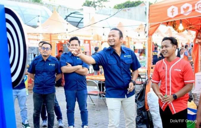 Booth FIFGROUP Hadirkan Solusi Layanan Pembiayaan di Festival Kota Lama Semarang 2023