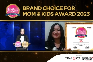 Dipercaya Para Bunda dalam Dampingi Tumbuh Kembang Anak, Morinaga Child Kid Sabet Brand Choice Award for Mom & Kids 2023