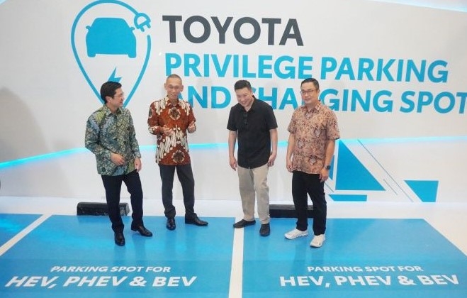 Toyota akan Bangun SPLKU di Tol Trans-Jawa