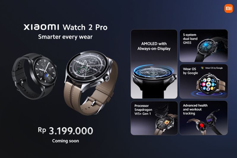 Xiaomi Perkenalkan Smartwatch Anyar, Watch 2 Pro dan Smart Band 8