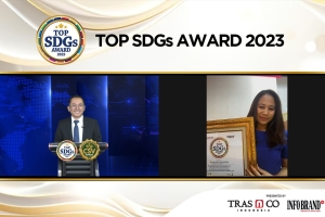 Realisasikan Bantuan Sosial Rutin Tiap Tahun-nya, Bank Mayapada Sabet Penghargaan TOP SDGs Award 2023