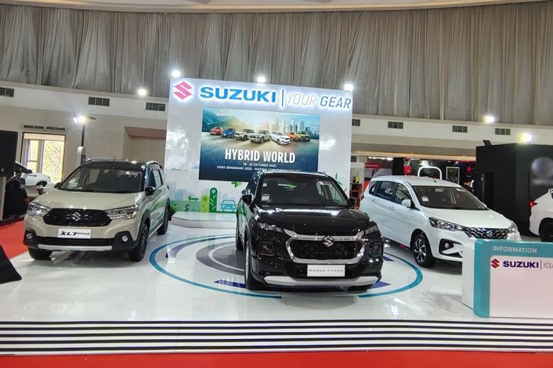 Di GIIAS Semarang 2023, Suzuki Boyong Lini Kendaraan Hybrid