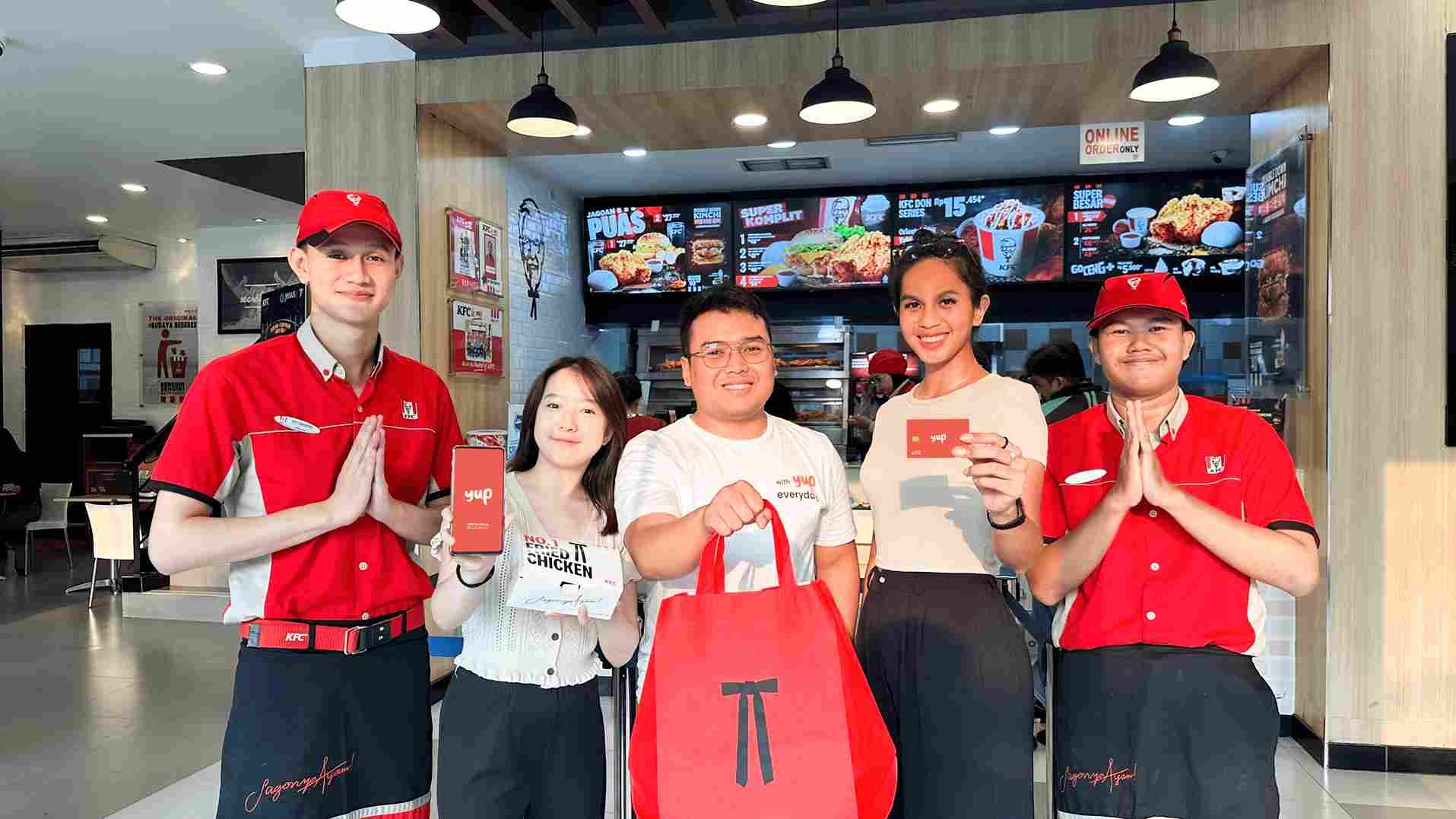 Kolaborasi Yup – KFC Hadirkan Cara Baru Makan Hemat