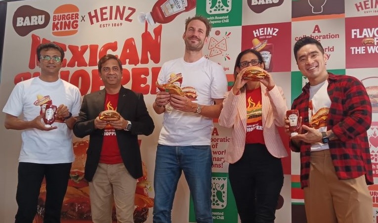 Gandeng Heinz Indonesia, Burger King Luncurkan Burger Pedas Khas Meksiko