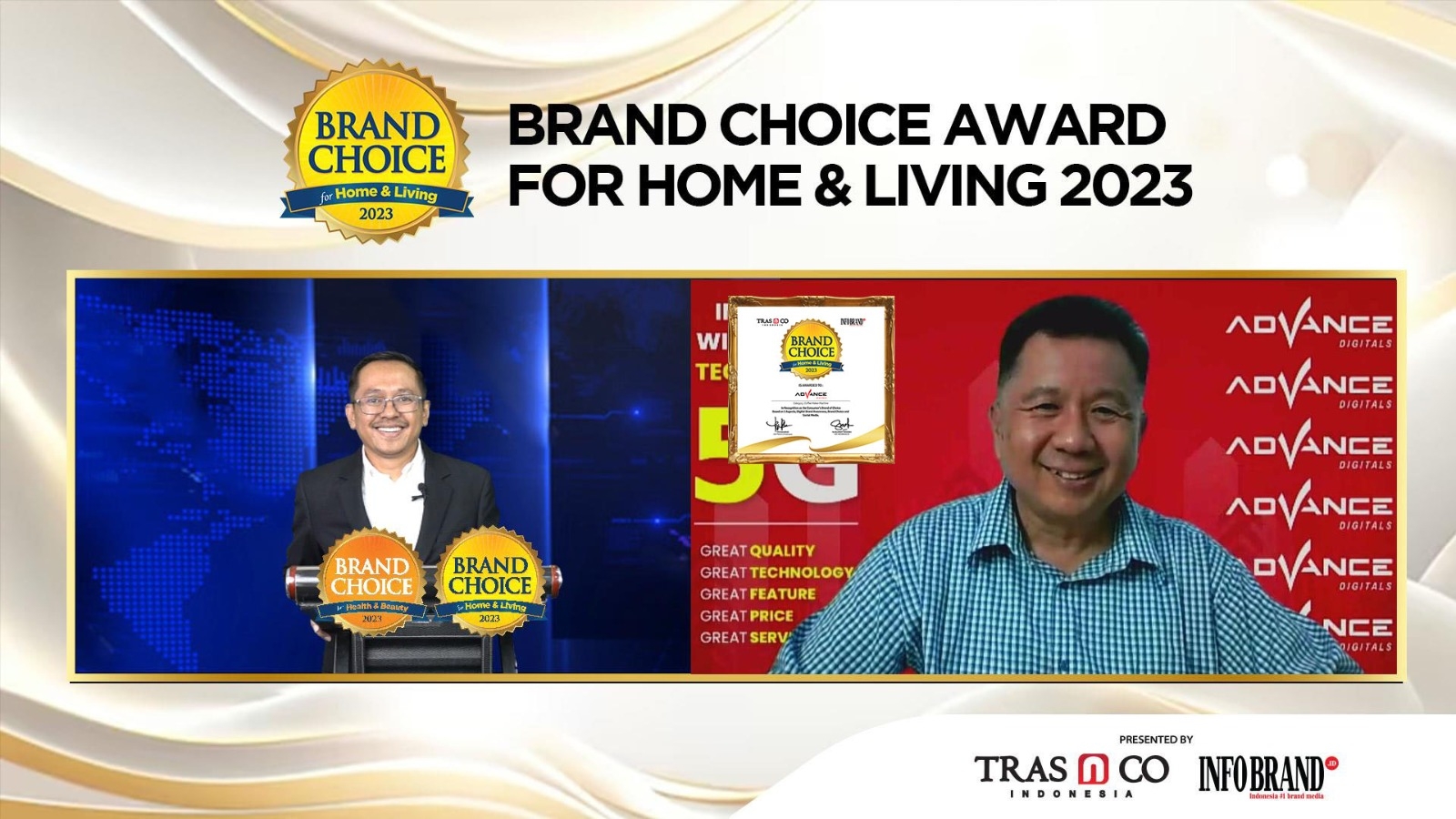 Advance Digitals Borong 3 Kategori Brand Choice for Home & Living Award 2023