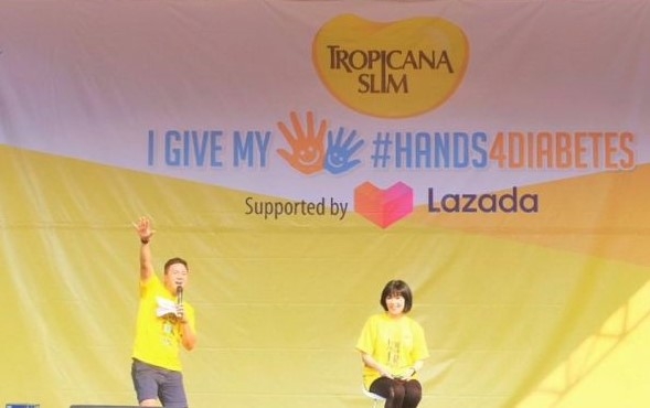 Peduli Diabetes, Tropicana Slim Kampanyekan #Hands4Diabetes2023