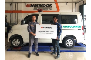 Hankook Tire Kembali Donasikan Ban Kepada Masyarakat Cikarang Pusat