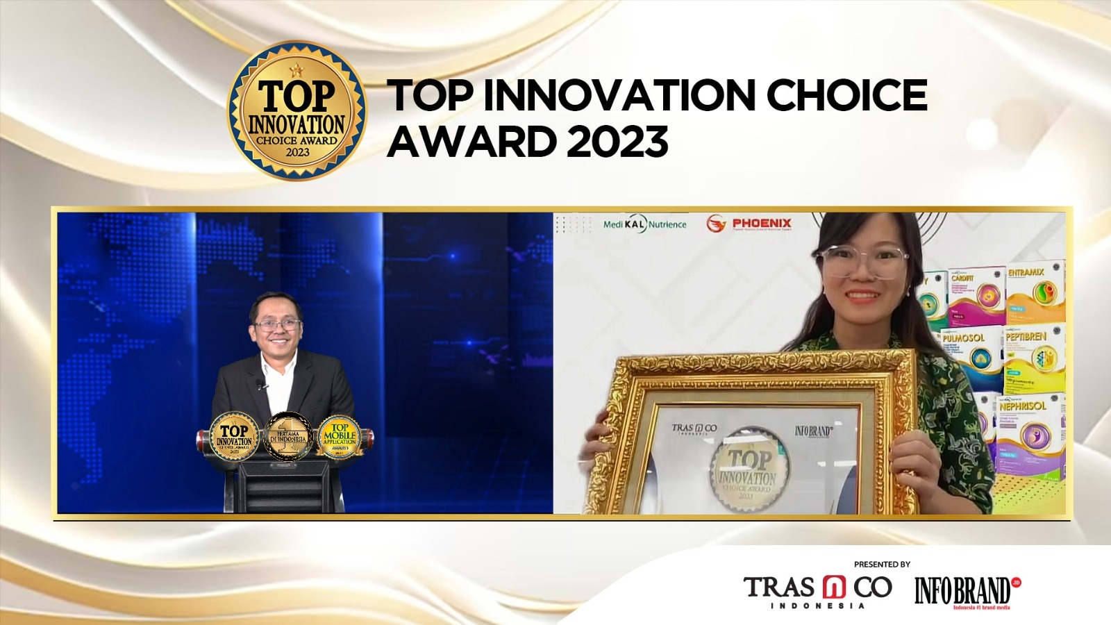 Entrasoy Sabet Penghargaan TOP Innovation Choice Award 2023