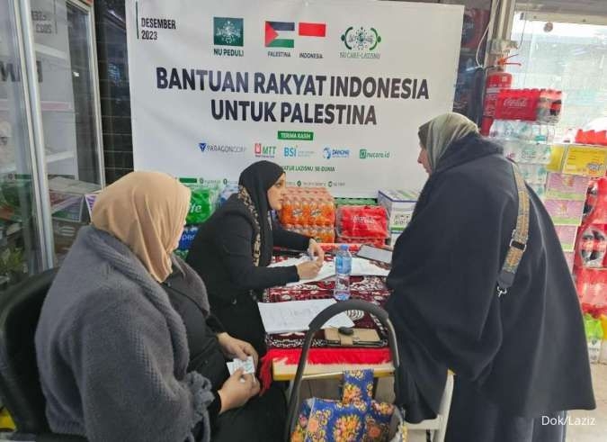 Bantuan Indonesia Melalui Lazis-NU Tiba di Palestina