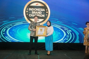 Dorong Semangat Lewat Produk Sehat, Flimty Sabet Indonesia Brand Champions 2024
