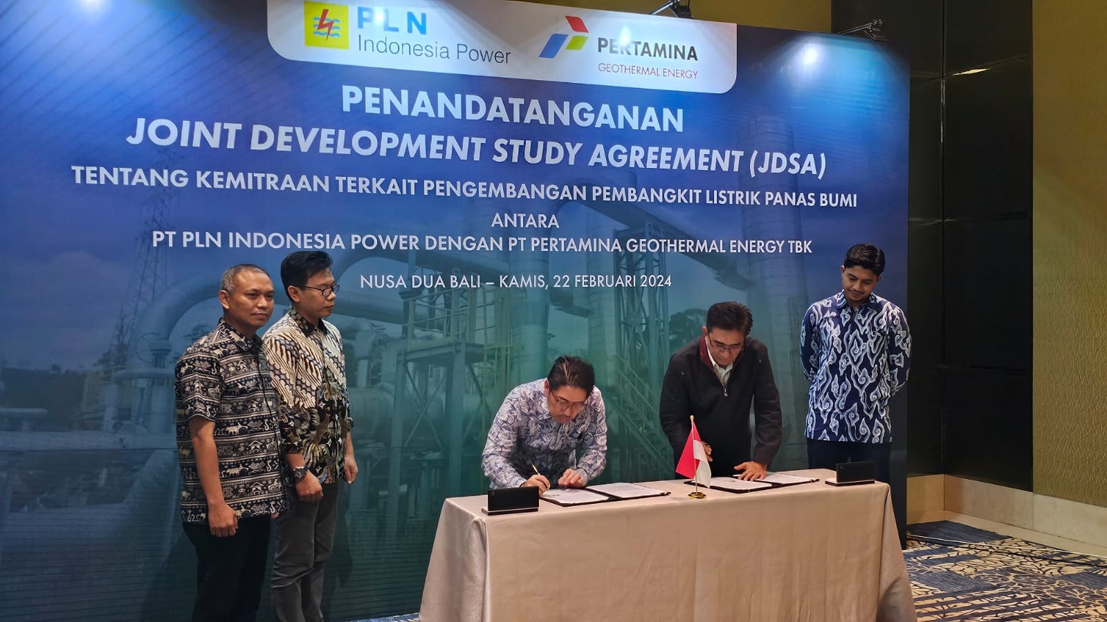 Pertamina Geothermal Energy dan PLN Indonesia Power Dorong Percepatan Potensi Panas Bumi