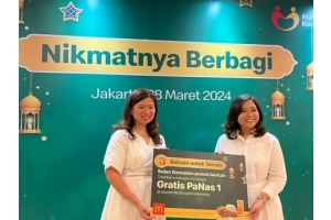 Usung Tema Nikmatnya Berbagi, McDonald’s Indonesia Jangkau Lebih 58 Ribu Individu