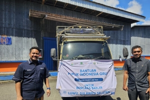 Bantu Korban Banjir Sulsel, Pupuk Indonesia Salurkan 80 Ton Beras